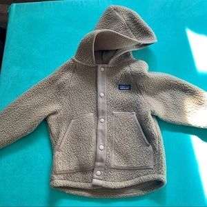 Patagonia baby pile fleece jacket